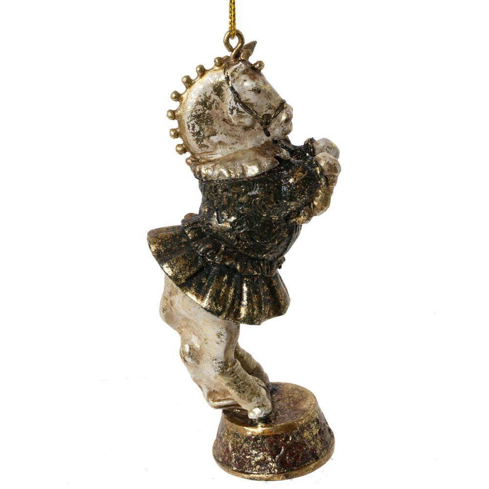 GAEM Фигурка декоративная подвесная"Лошадь", L5,5 W3,5 H13 см