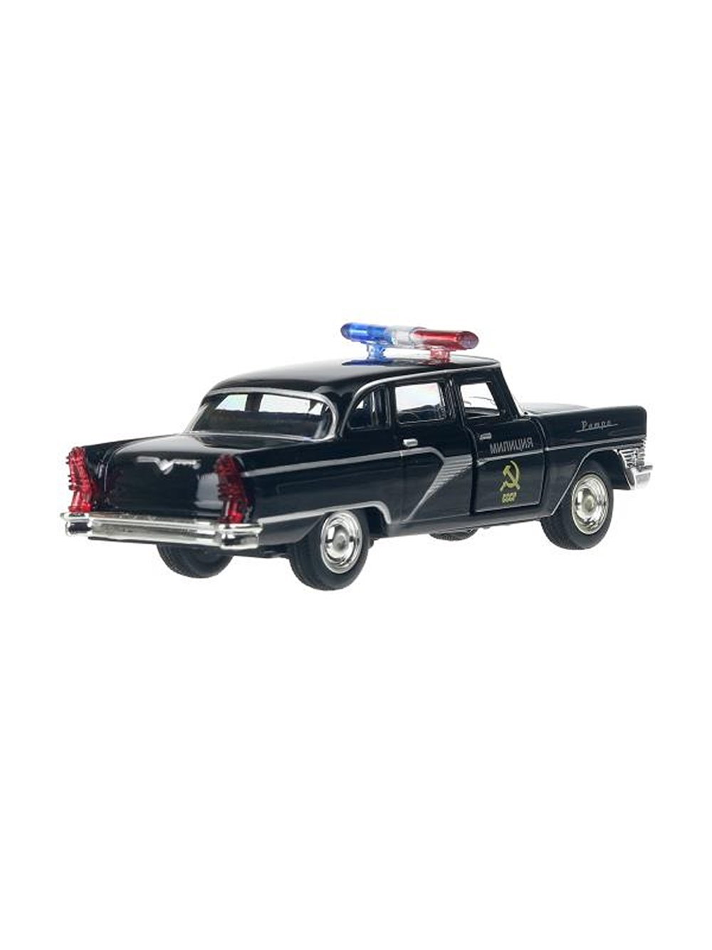 Машинка детская металлическая 12 см Милиция