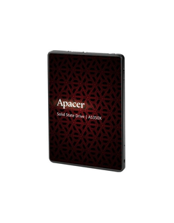Apacer SSD PANTHER AS350X 128Gb SATA 2.5" 7mm, R560/W540 Mb/s, IOPS 80K, MTBF 1,5M, 3D NAND, Retail (AP128GAS350XR-1)