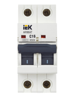ARMAT Автоматический выключатель M06N 2P C 16А IEK