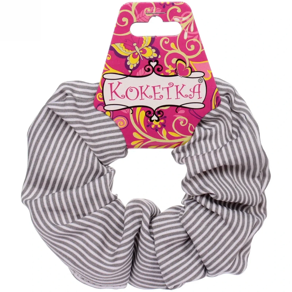 Резинка для волос 1шт «Кокетка - Aks Bambina Gold», шарик, цвет леопард, d-5см