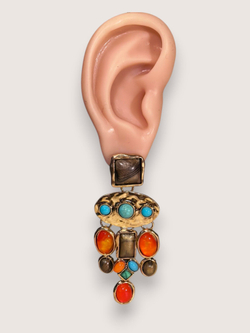 Серьги в стиле бохо и Древний Египет