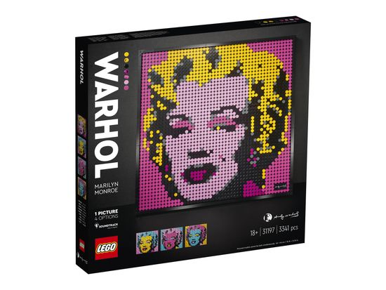 LEGO ART 31197 Мэрилин Монро Энди Уорхола
