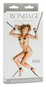 Набор на кровать Bondage Collection Bed Restraint System One Size1056-01Lola