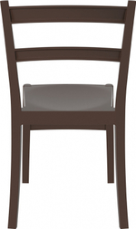 Стул пластиковый Siesta Contract Tiffany, коричневый