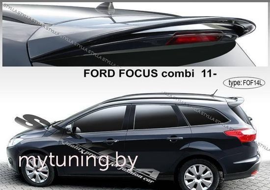 Спойлер для Ford Focus MK3 kombi