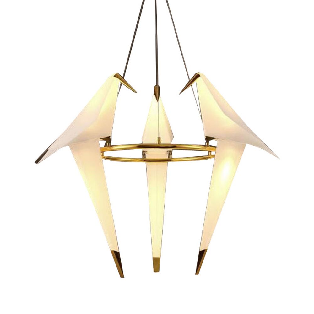 Люстра 9165P-3R gold