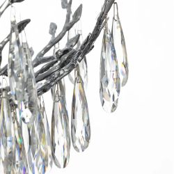 Citilux RITZ CL310081 Люстра хрустальная подвесная Хром