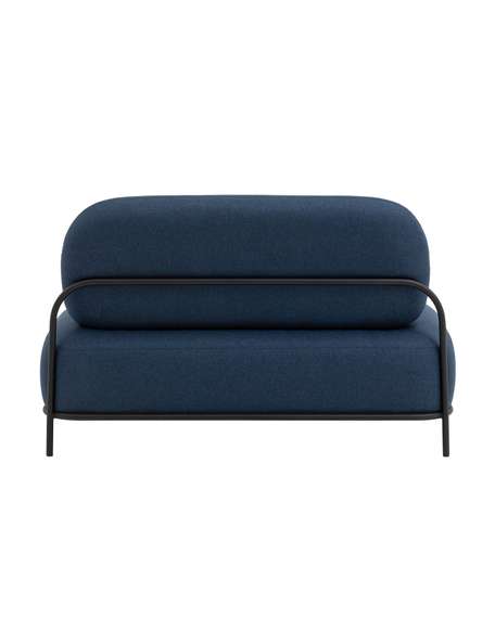 Диван Midnignt синяя рогожка