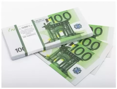 Сувенирные деньги 100 евро