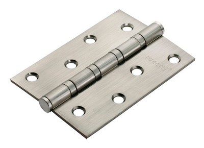 Петля врезная Rucetti  RS 100*75*2.5-4BB SN матовый никель