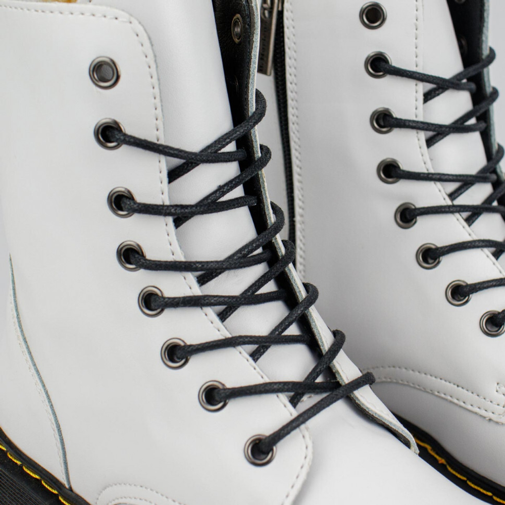 ботинки Dr. Martens 1460 White / Black Winter