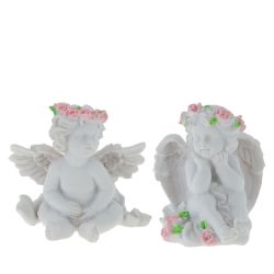 GAEM Фигурка декоративная "Ангел", L9 W5,5 H8 см, 2в.