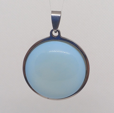 Подвеска лунный камень в оправе