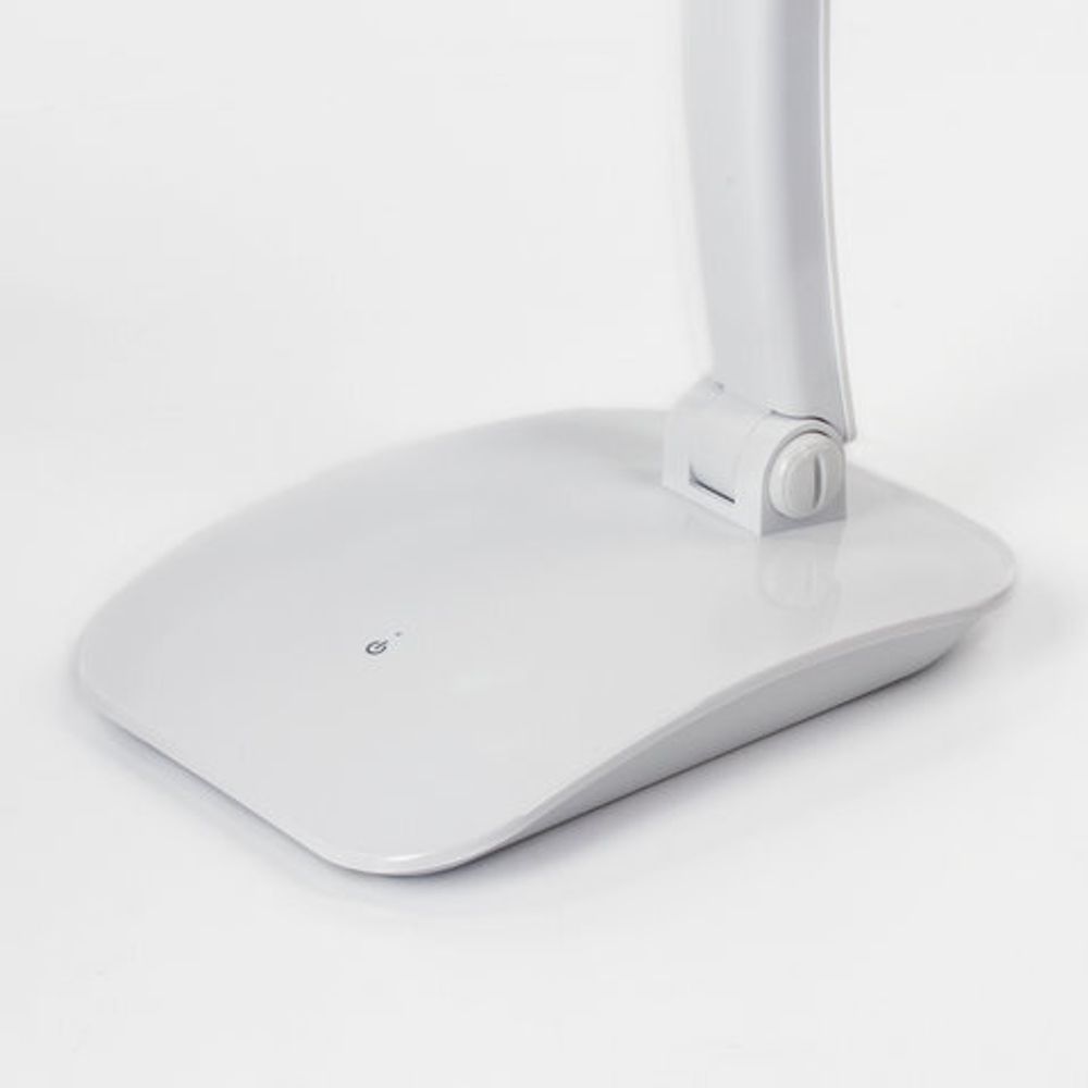 Настольная лампа-светильник SONNEN PH-307, на подставке, светодиодная, 9 Вт, пластик, белый, 236683