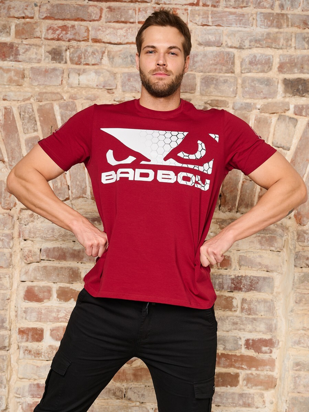 Футболка Bad Boy Prime Walkout 2.0 T-shirt темно-красный