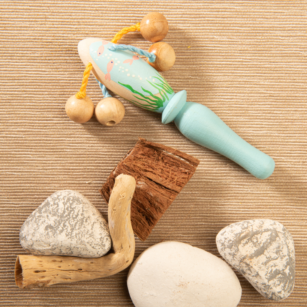 Погремушка Лялька окрашенная Вальда