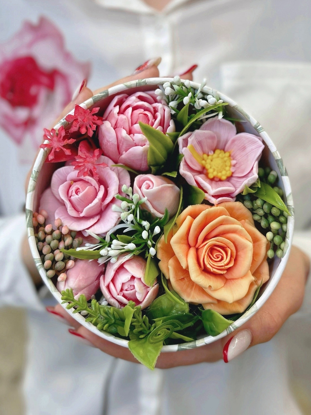 «Загадай желание» букет в коробке