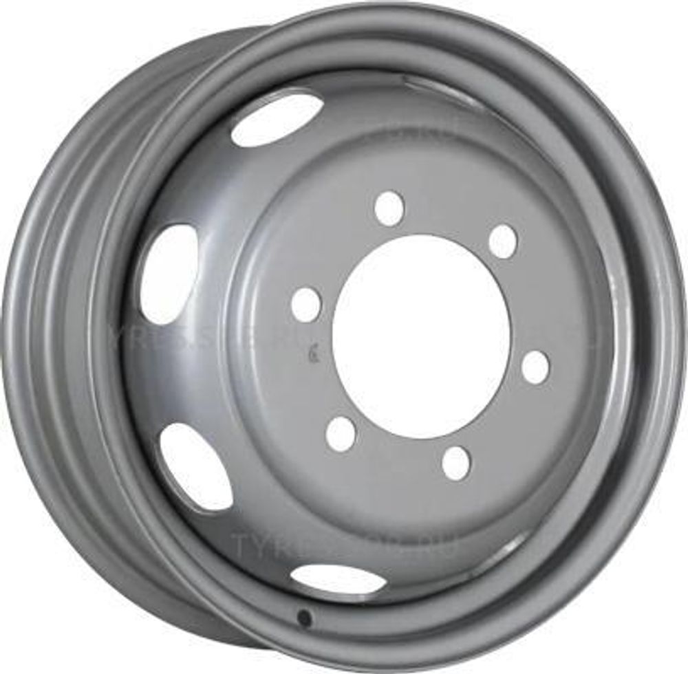 SRW Steel 6.8x19.5 6x222 ET 145 Dia 164 (silver)