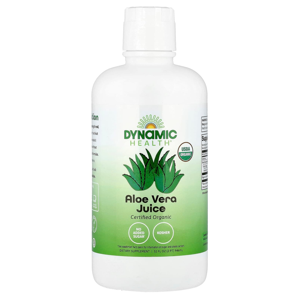 Dynamic Health, сок алоэ вера, 946 мл (32 жидк. унции)