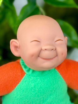 Кукла LAMAGIK мягконабивная 23см Caritas (304U6)