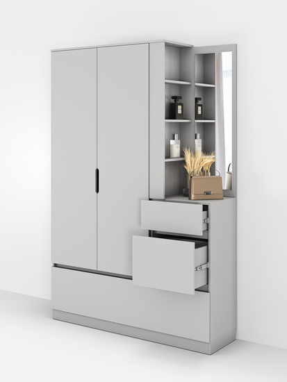 Прихожая ДЕПО /1400*2100*403/ правая маренго / маренго