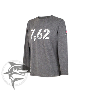 Футболка мужская с длинным рукавом, принт “7,62”