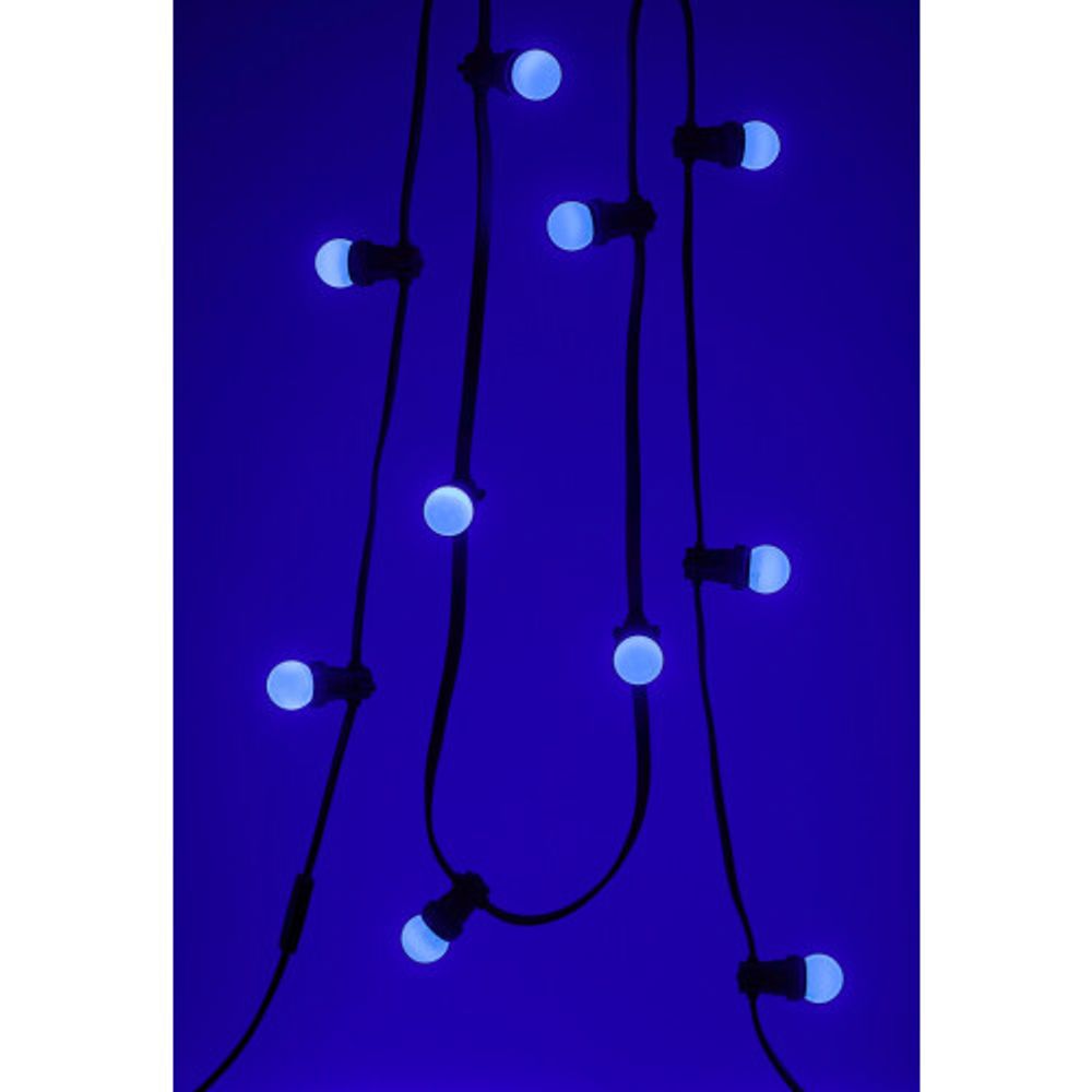 Лампочка светодиодная ЭРА STD ERABL45-E27 E27 / E27 1Вт шар синий для белт-лайт | Профессиональное праздничное и новогоднее освещение