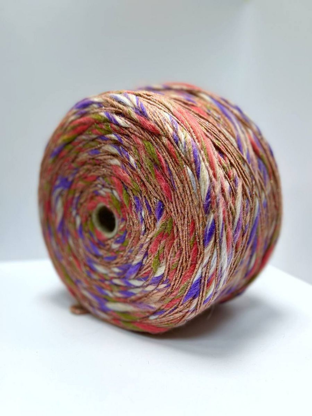 Трикотажная пряжа для вязания MORELINO толстая шишибрики