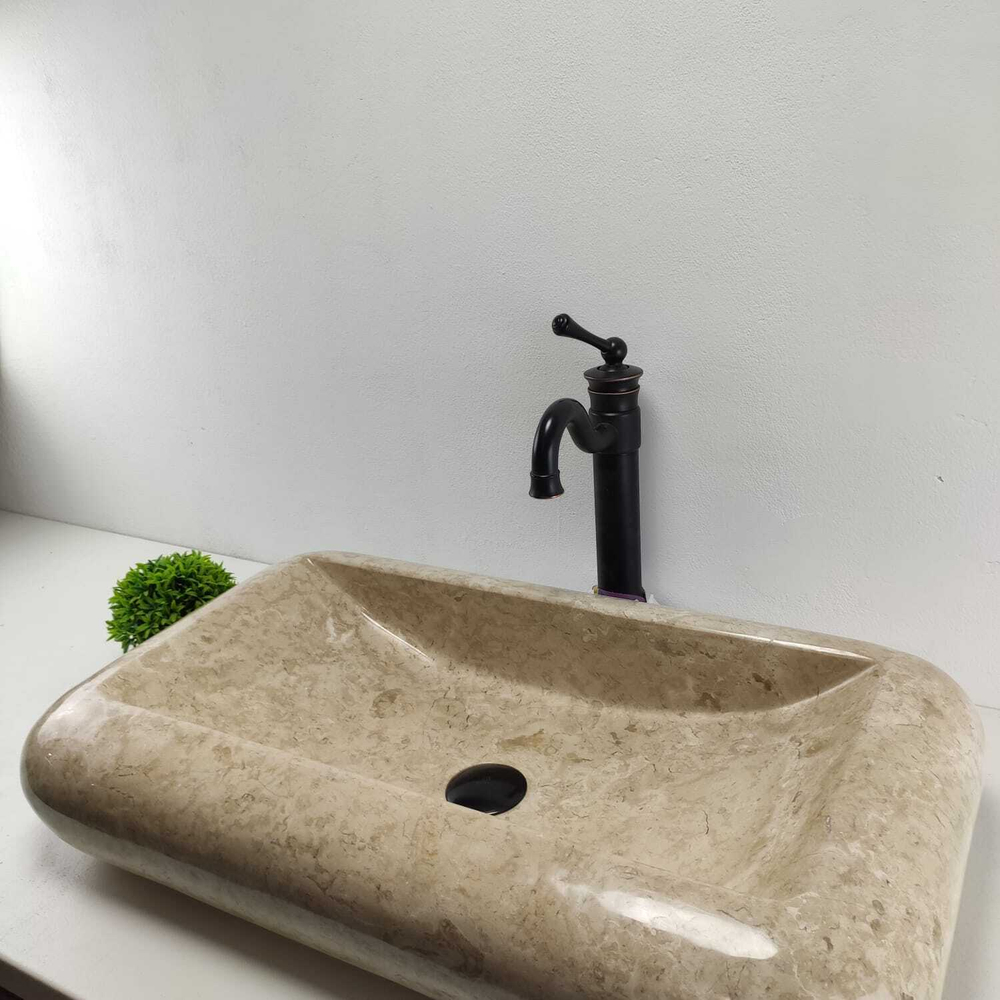 Раковина из мрамора Kotak Luncur bibir KL-60862 70*40*15