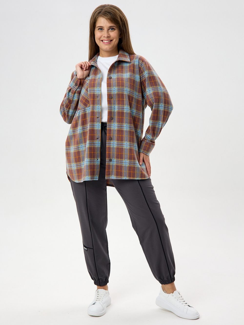 Рубашка Мускат-1 Виотекс КОРИЧНЕВЫЙ