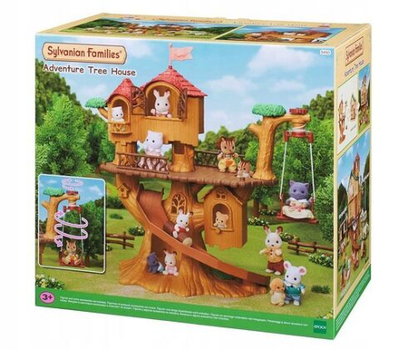 Игровой набор Sylvanian Families - Adventure Tree House - Домик на дереве - Сильвания Фэмили 5450