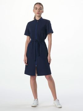 Халат женский "Сансара-005" (т.синий)