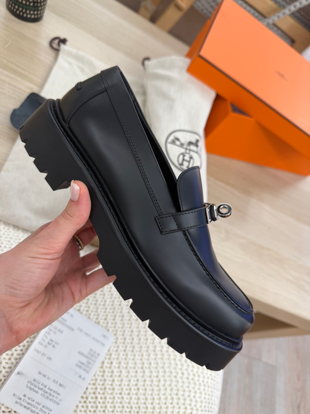 Лоферы Hermes Icone Loafers