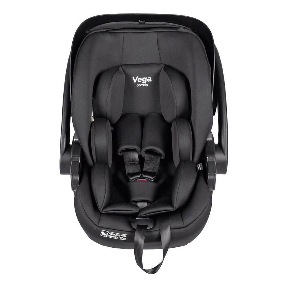 Коляска Carrello Vector CRL-6550 Vega Absolute Black 3 в 1 Cupcake Beige