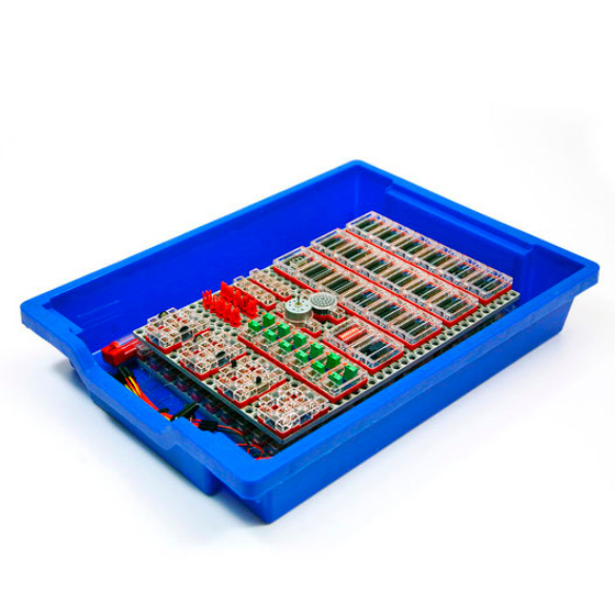 Набор учебный "НАУРОБО" для сборки электронных схем