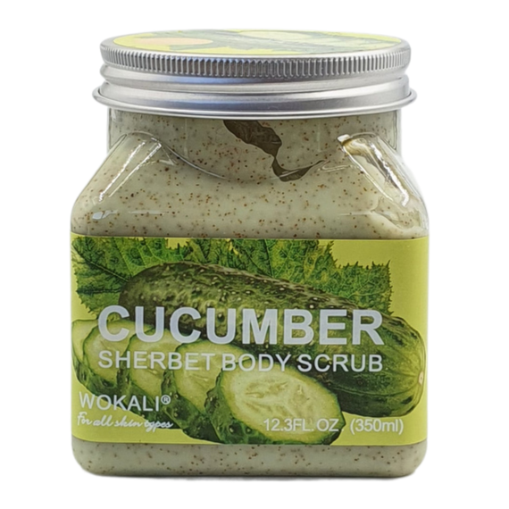 Skrab \ Скраб \ Scrub  Wokali - Cucumber Sherbet Body Scrub (350ml)