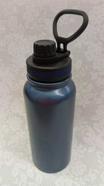 Термобутылка Qually 900мл нерж.сталь, пластик, синий