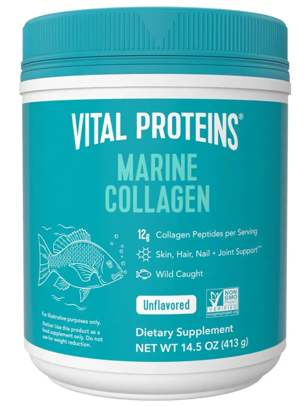 Морской коллаген без вкуса 413 грамм