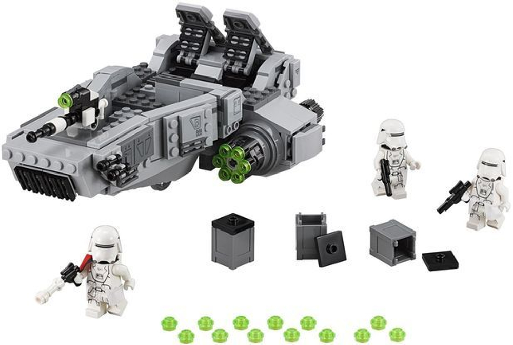 LEGO Star Wars: Снежный спидер Первого Ордена 75100 — First Order Snowspeeder — Лего Звездные войны Стар Ворз