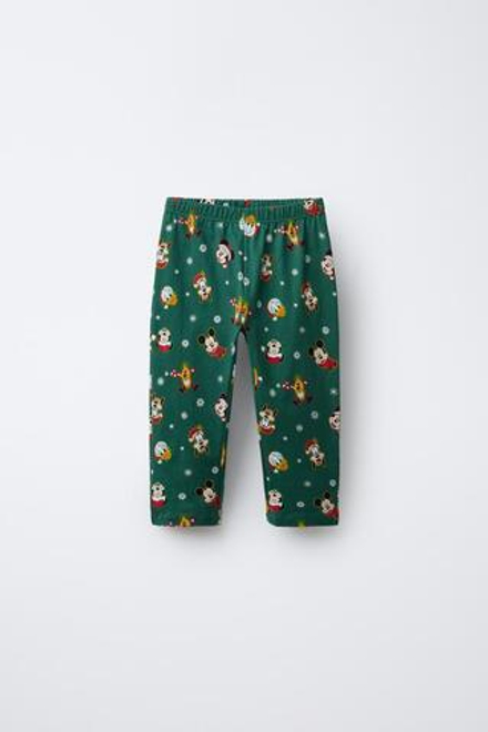 ZARA ПИЖАМА С ПРИНТОМ MICKEY MOUSE AND FRIENDS © DISNEY, ЗЕЛЕНЫЙ