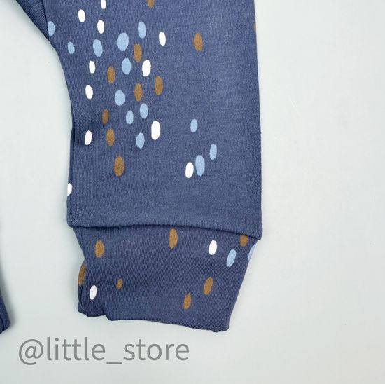 Штанишки хлопковые, Цветные капельки