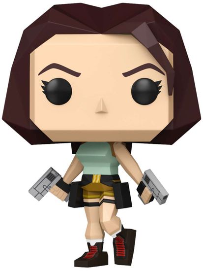 Фигурка Funko POP! Games Tomb Raider Lara Croft (Polygonal) (1192) 90841 / Фигурка Фанко ПОП! по мотивам игры "Расхитительница гробниц", Лара Крофт