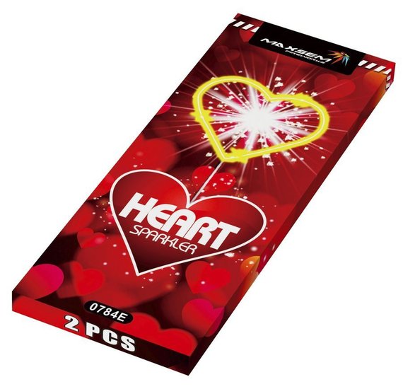 Бенгальская свеча HEART SPARKLER 0784E
