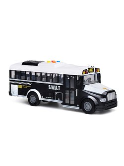 Игровая машинка Автобус Спецназ со светом и звуком (JS125A)