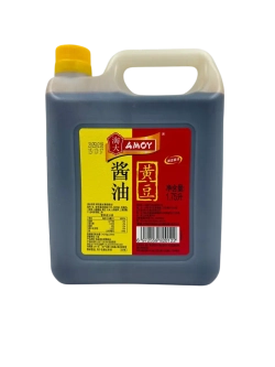 Китайский соевый соус из жёлтых бобов AMOY, 1.7л