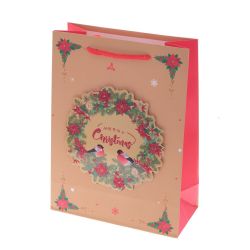 GAEM Пакет подарочный (бумага 210г/м2, блок микс 12шт), L18 W8,5 H24 см, 4в.