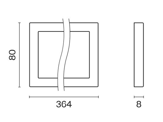Рамка пластиковая VOLTUM S70 на 5 постов, (графит)
