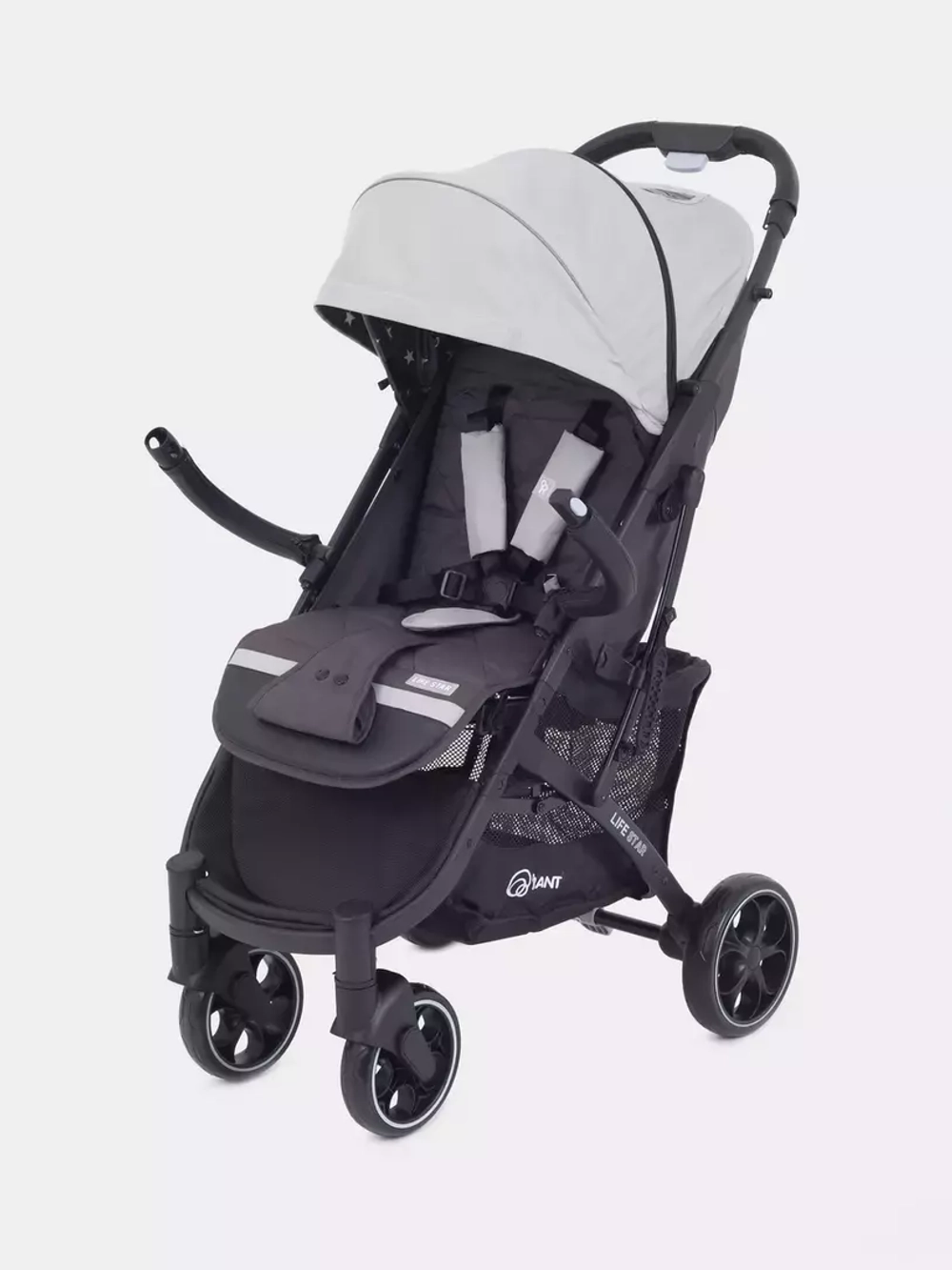 Коляска детская RANT "LIFE STAR" RA102 Soft Grey