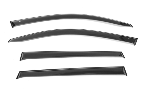 Дефлекторы боковых окон Cobra Tuning на Toyota Rav 4 3 5 дв. 2006 арт.T22006